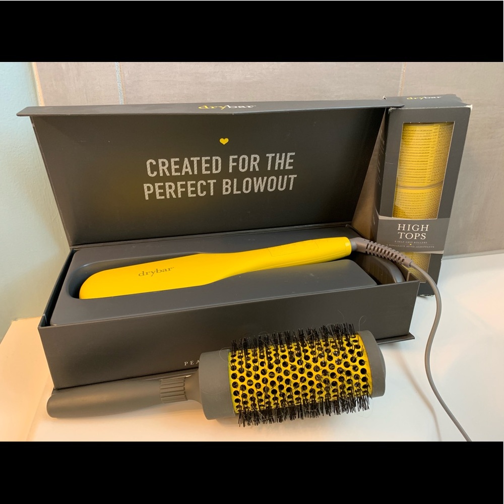 Drybar The Brush Crush and styling products